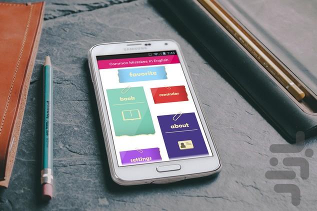 common mistakes in english - Image screenshot of android app