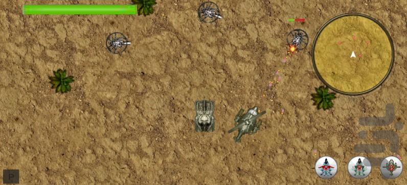 tank2D - Gameplay image of android game