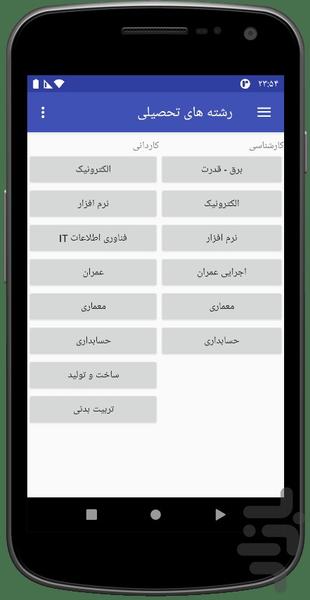 معرفی دانشکده فنی شهرکرد - عکس برنامه موبایلی اندروید