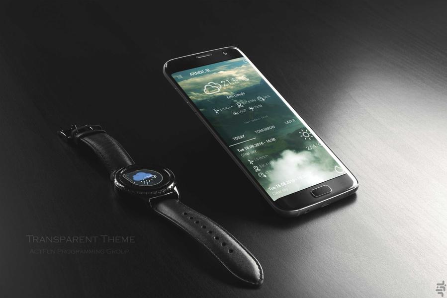 هواشناسی طوفان - Image screenshot of android app