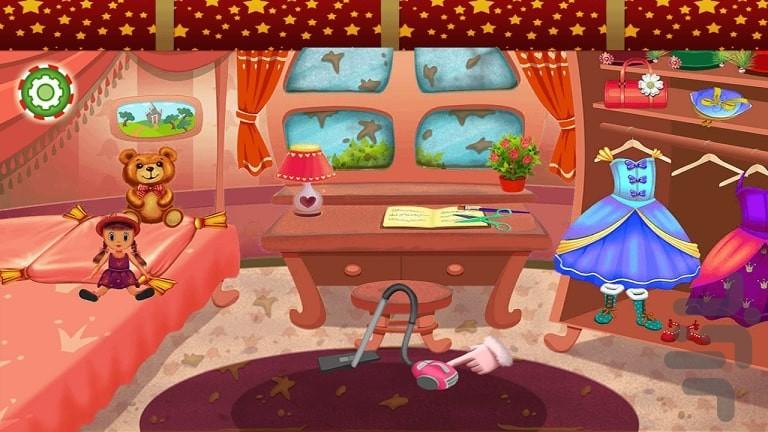 بازی خانه تکانی در کریسمس - عکس بازی موبایلی اندروید