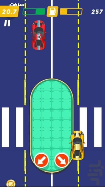 ویراژ در بلوار - عکس بازی موبایلی اندروید