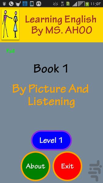 Learning English By Ms. Ahoo 1 - Image screenshot of android app