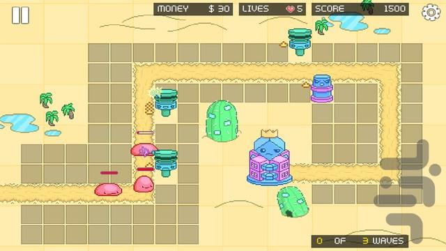 pixel tower defense - عکس بازی موبایلی اندروید