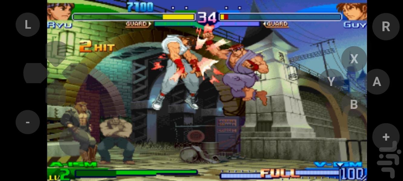 مبارز خیابانی آلفا ۳ - Gameplay image of android game