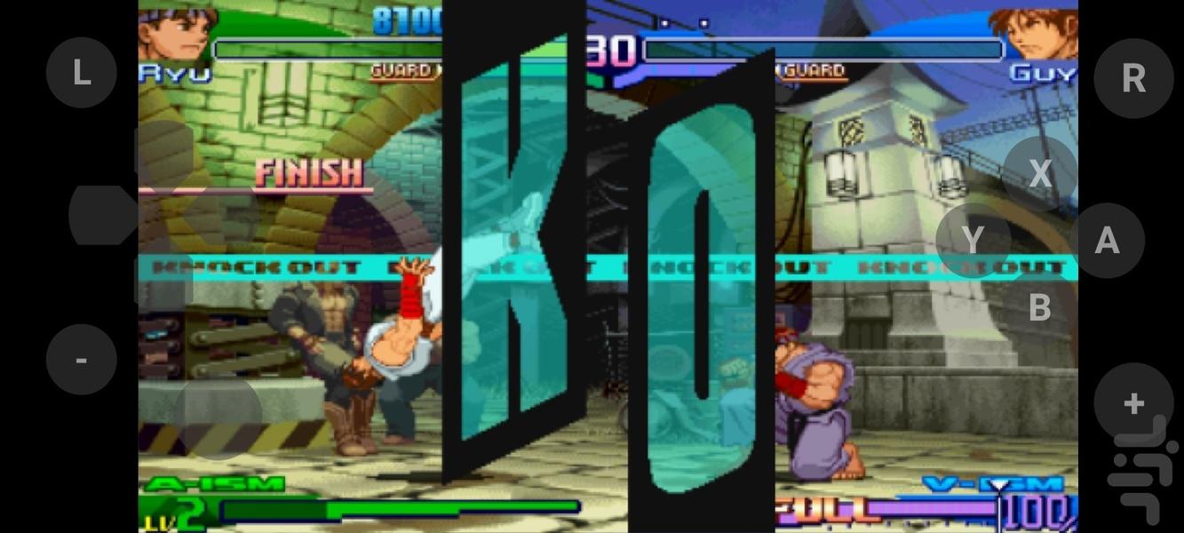 مبارز خیابانی آلفا ۳ - Gameplay image of android game