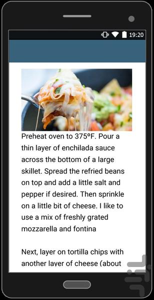 Food in English - Image screenshot of android app