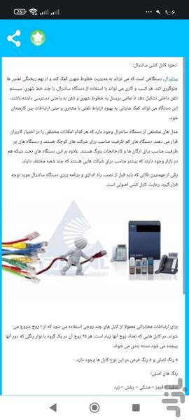 آموزش سانترال - عکس برنامه موبایلی اندروید