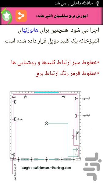 آموزش کامل سیم کشی ساختمان - عکس برنامه موبایلی اندروید