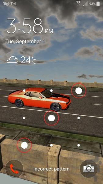 Dodge Challenger 3D - عکس برنامه موبایلی اندروید