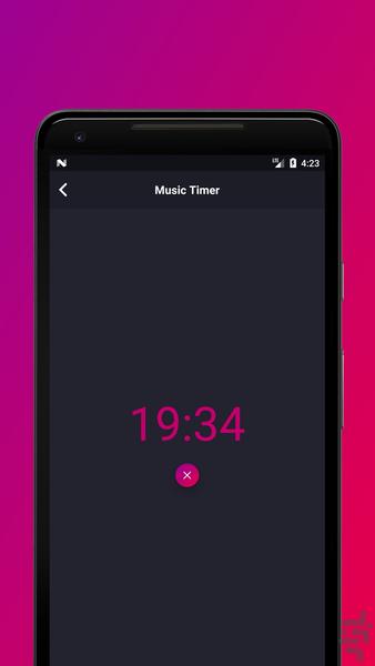 موزیک تایمر - عکس برنامه موبایلی اندروید