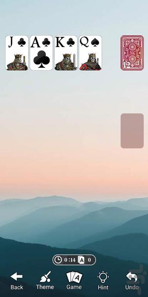 Solitaire - Gameplay image of android game