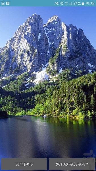 Live Wall Mountains - Image screenshot of android app