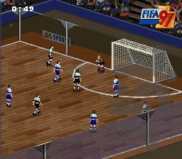 فوتبال و فوتسال فیفا 97(قابلیت سیو) - Gameplay image of android game