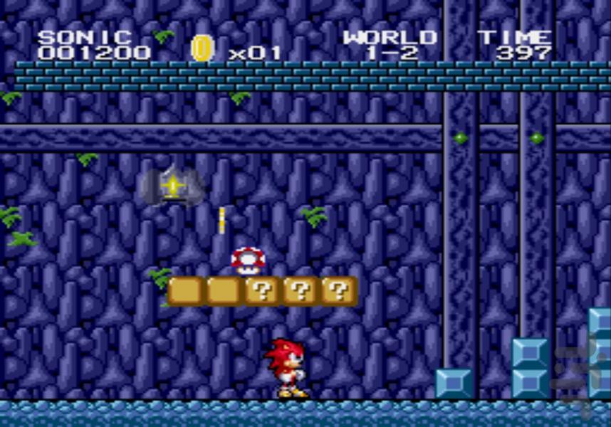 Sonic Mario - Gameplay image of android game