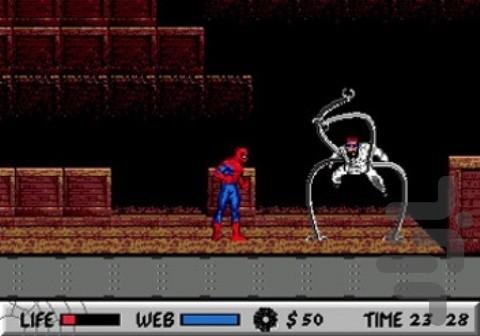 بازی مرد عنکبوتی(قابلیت سیو) - عکس بازی موبایلی اندروید