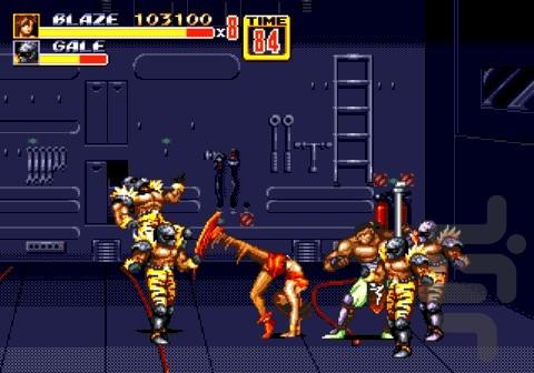 Streets of Rage 2 - Gameplay image of android game