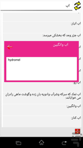Red Dictionary (EN-FA) - Image screenshot of android app