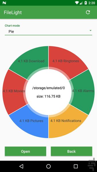 FileLight - عکس برنامه موبایلی اندروید