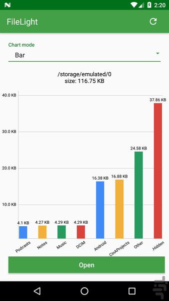 FileLight - عکس برنامه موبایلی اندروید