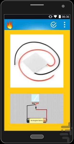 tabdil atash be bargh - Image screenshot of android app