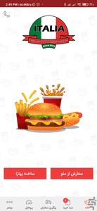 Italia Kerman fastfood - Image screenshot of android app