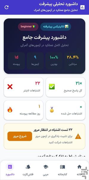 آزمون کارگزاری گمرک (حقالعمل کاری) - عکس برنامه موبایلی اندروید