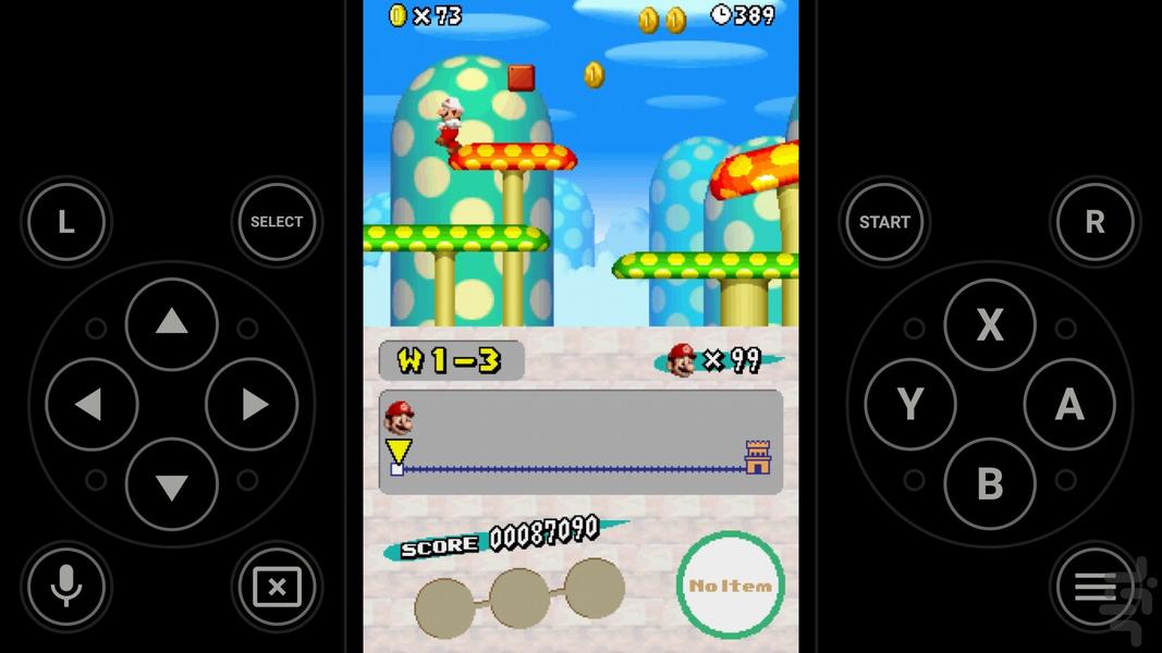 New super mario bros nintendo ds - Gameplay image of android game