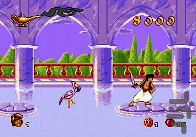 Aladdin sega genesis - Gameplay image of android game
