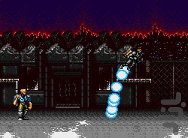 Contra hard corps sega genesis - Gameplay image of android game