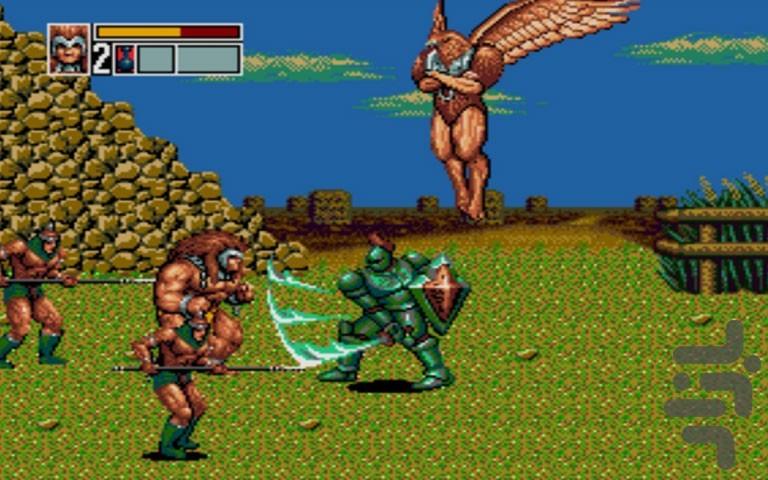 مجموعه تبر طلایی سگا (نسوز کننده) - Gameplay image of android game