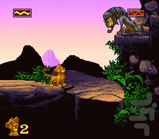 Lion king sega genesis - Gameplay image of android game