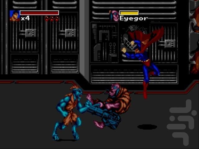 superman sega genesis with cheats - Gameplay image of android game