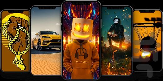 تصاویر پس زمینه ای - عکس برنامه موبایلی اندروید