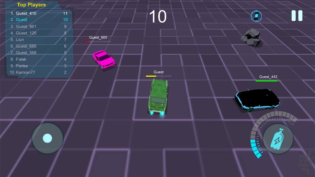 Knocker Cars - ماشین های کوبنده - عکس بازی موبایلی اندروید