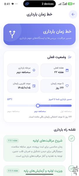 بانو:پزشکی،سلامت،بارداری،پریود - عکس برنامه موبایلی اندروید
