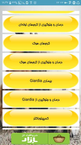 دامپزشک سگ و گربه - عکس برنامه موبایلی اندروید