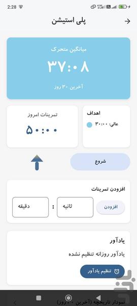 عادت ساز - عکس برنامه موبایلی اندروید