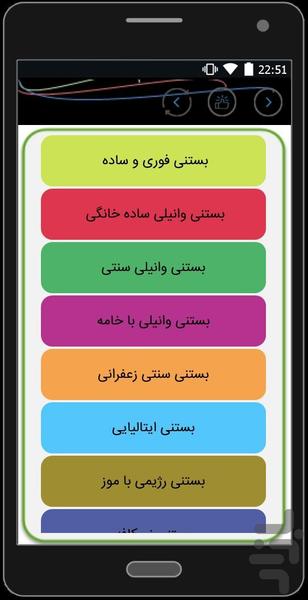 آموزش ساخت بستنی و ژله - عکس برنامه موبایلی اندروید