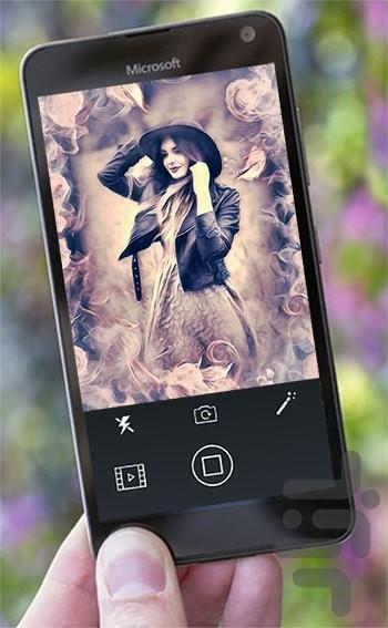 دوربین افکت دار - عکس برنامه موبایلی اندروید