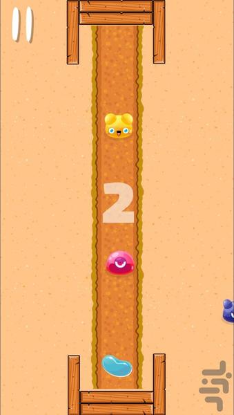 Jelly rescue - Gameplay image of android game