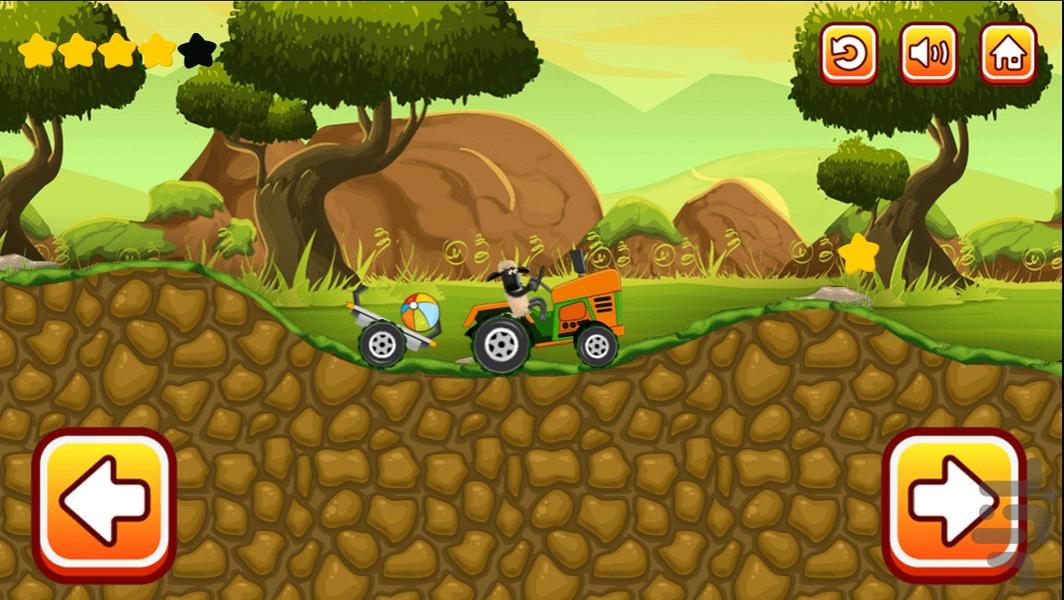 ماشین بازی بره ناقلا - عکس بازی موبایلی اندروید
