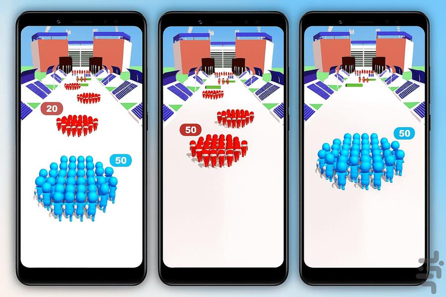 ‏بازی نبرد ادمک ها بازی جدید - Gameplay image of android game