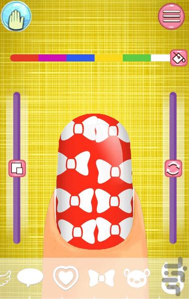 بازی دخترانه سالن زیبایی ناخن - Gameplay image of android game