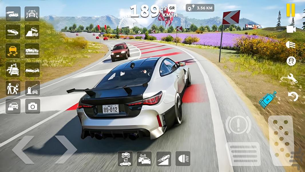 بازی ماشین - Gameplay image of android game