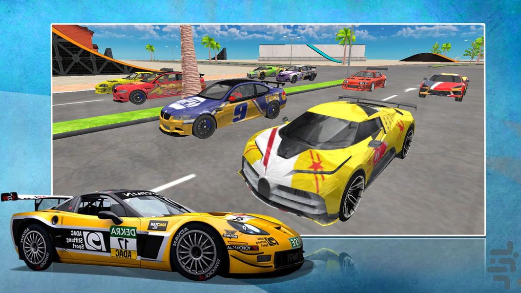 بازی ماشین - Gameplay image of android game