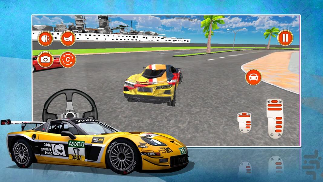 بازی ماشین - Gameplay image of android game