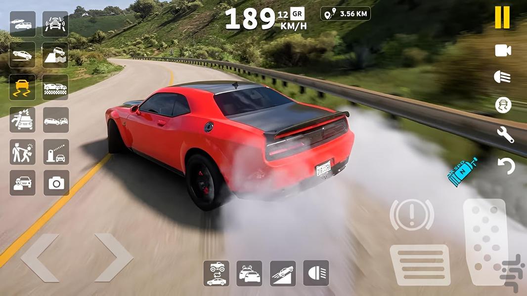 بازی ماشین - Gameplay image of android game