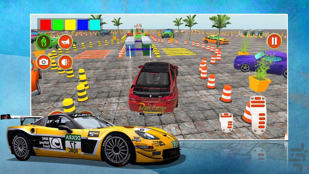 بازی ماشین - Gameplay image of android game