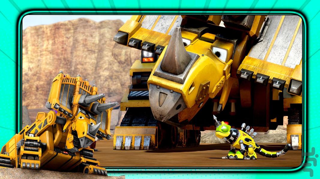 کارتون ماشیناسورها - عکس بازی موبایلی اندروید